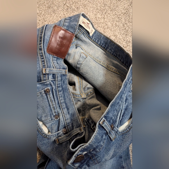 Men's Hollister Slim Straight Epic Flex Jeans. Light Wash. Size is W34 L… - Picture 11 of 12
